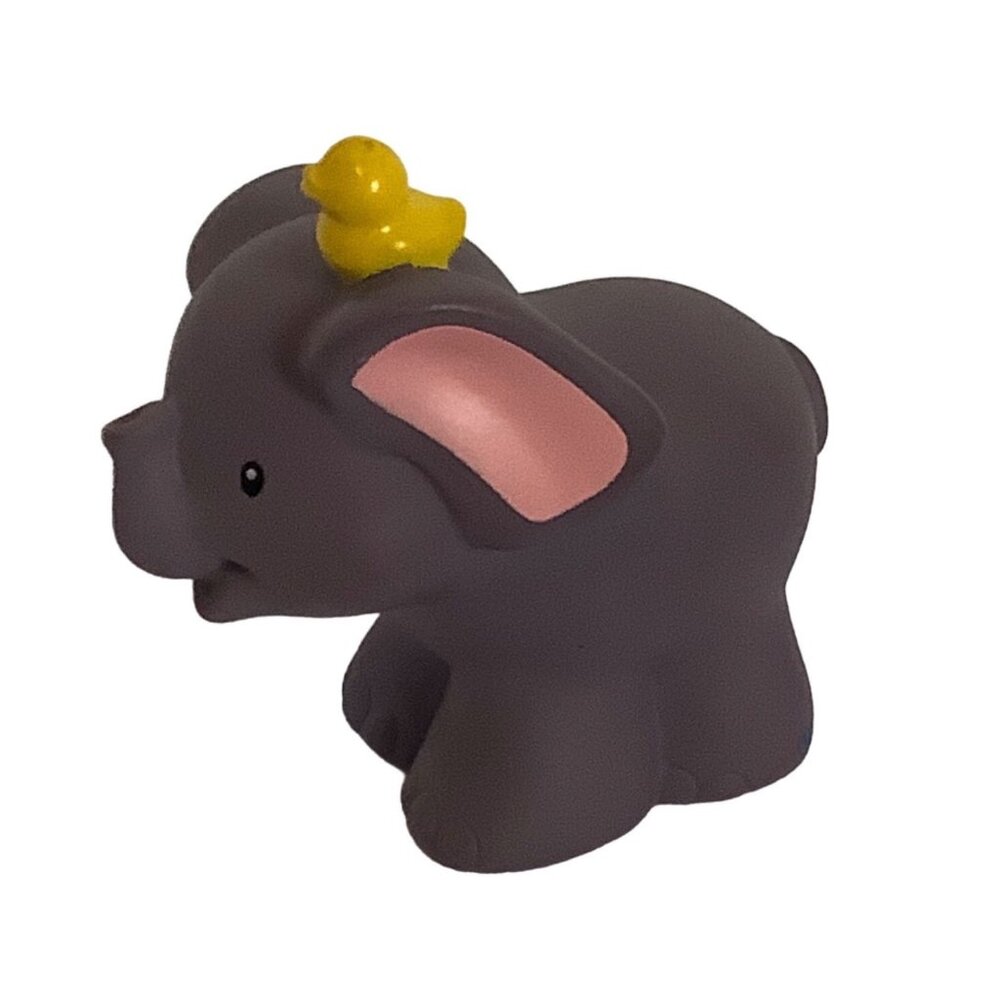 Fisher-Price Little People Noah's Ark Elephant Figure Yellow Duck Replacement 3"